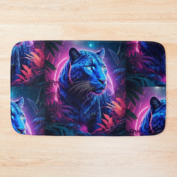 Item preview, Cyber Panther In Synthwave Style designed and sold by Unwind-Art-Work.