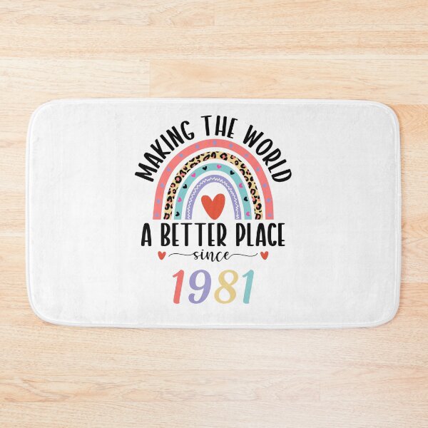 Item preview, Making the World a Better Place Since 1981 designed and sold by CreatedbyKandJ.