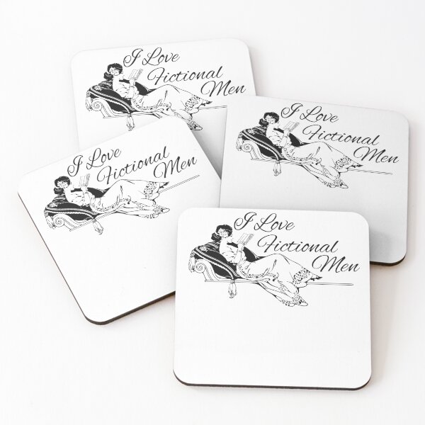 Item preview, I Love Fictional Men designed and sold by Sharachnid.