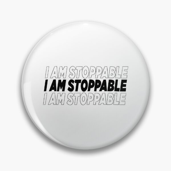 Item preview, I am stoppable - black designed and sold by PanicAtTheFisco.