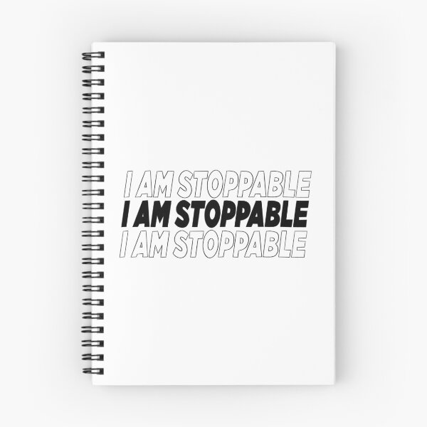 Item preview, I am stoppable - black designed and sold by PanicAtTheFisco.