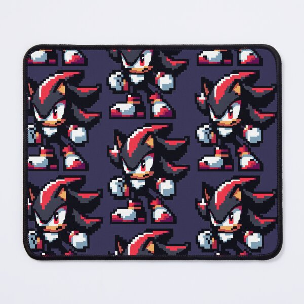Item preview, Pixel Shadow the hedgehog, Sonic the hedgehog designed and sold by yyamato.