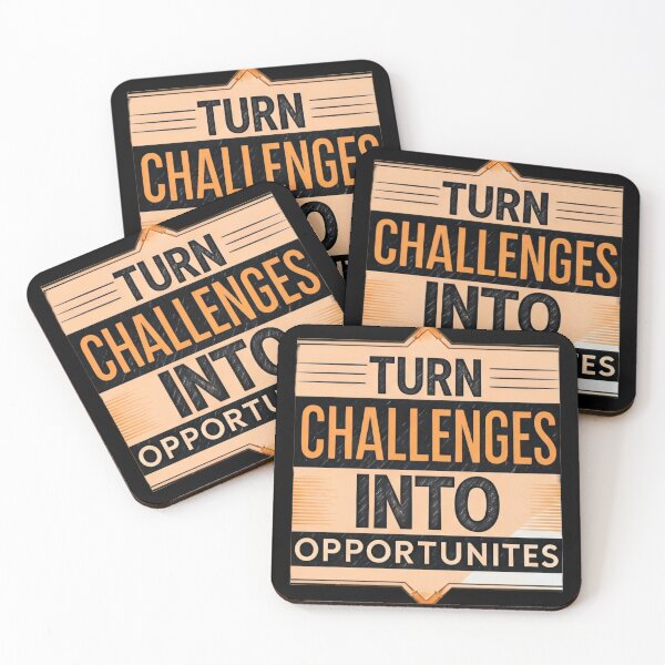 Item preview, Turn Challenges into Opportunities designed and sold by Shop242.