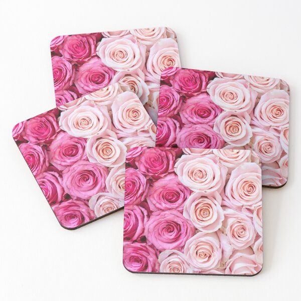 Item preview, Hot Pink & Blush Pink Roses designed and sold by newburyboutique.