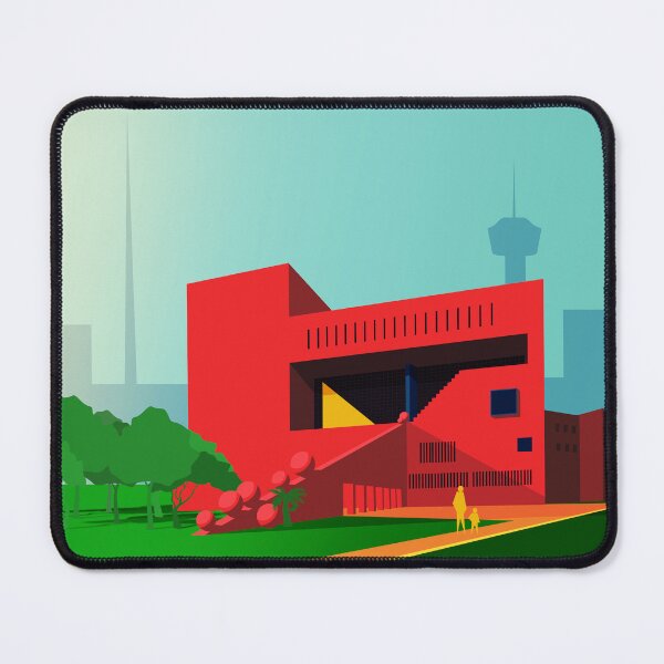 Item preview, San Antonio Public Library designed and sold by Architecture Posters.