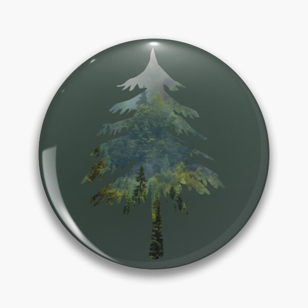 Item preview, misty pines trees forest peaceful landscape mist view designed and sold by Alexaltay.