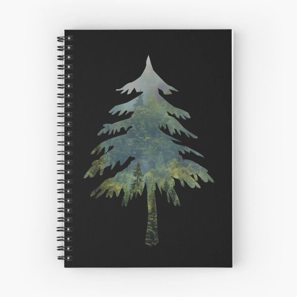 Item preview, misty pines trees forest peaceful landscape mist view designed and sold by Alexaltay.