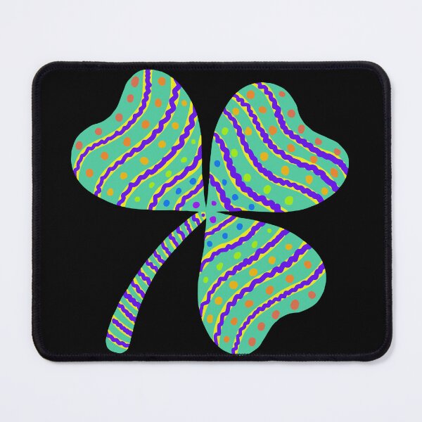 Item preview, Wild white clover leaf, shamrock with texture 3 designed and sold by ZorianArt.