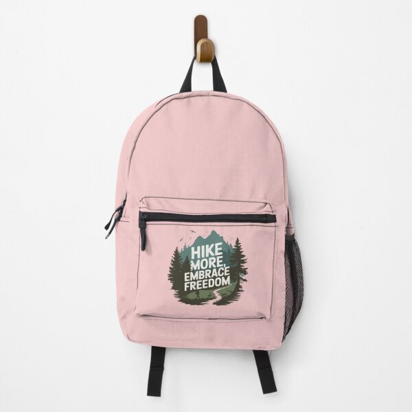 Item preview, Hike More, Embrace Freedom - Hiking for Mental Health designed and sold by MSMPrintDesign.