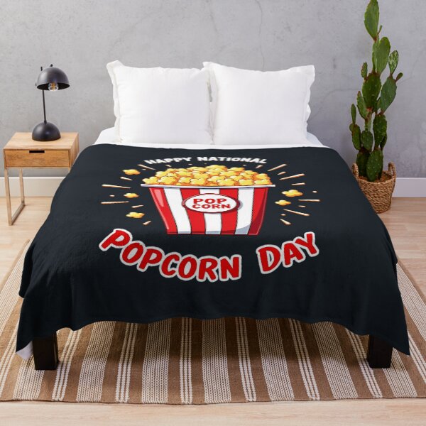Item preview, Happy National Popcorn Day designed and sold by MakeIt-Tee-See.