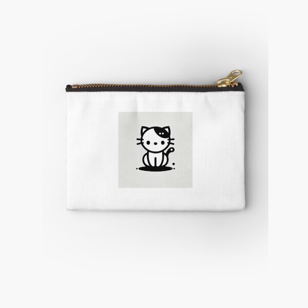 Item preview, Little black and white cat -15 designed and sold by Sen-Design.