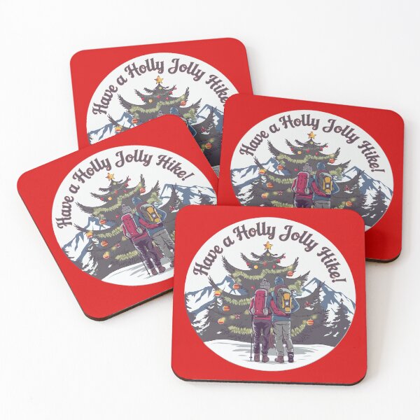 Item preview, Have a Holly Jolly Hike - Hiking Lovers - Christmas Joy designed and sold by MSMPrintDesign.