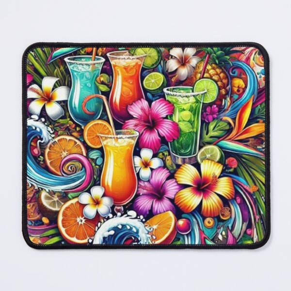 Item preview, Vibrant Tropical Cocktails: Exotic Drinks and Paradise Vibes designed and sold by PawtopiaDesigns.