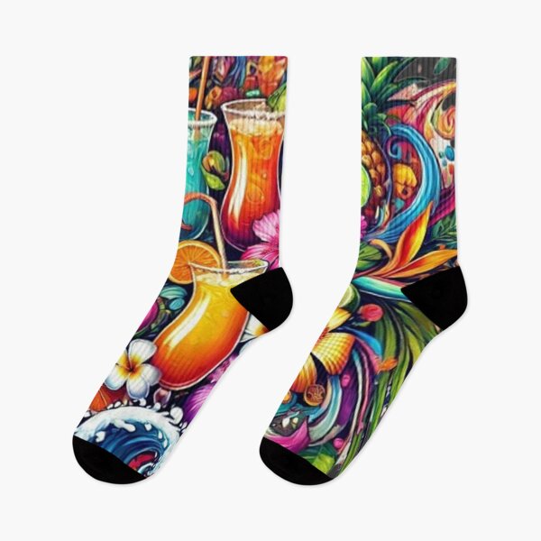 Item preview, Vibrant Tropical Cocktails: Exotic Drinks and Paradise Vibes designed and sold by PawtopiaDesigns.