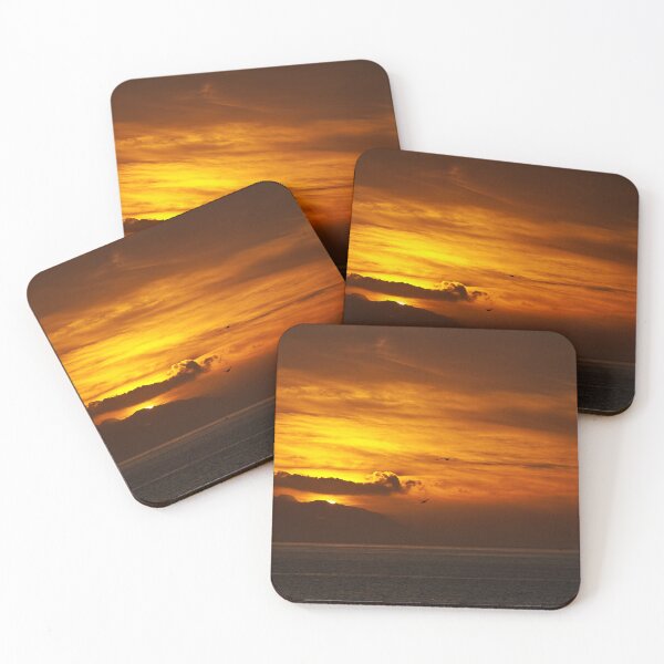 Item preview, La Gomera: Sunset Flight designed and sold by Kasia Design.