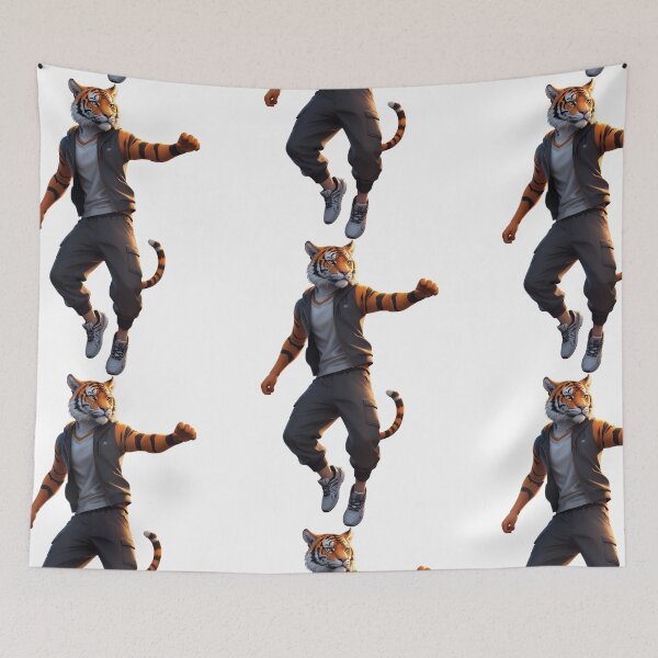 Item preview, The Parkour Tiger designed and sold by HorizonStores.