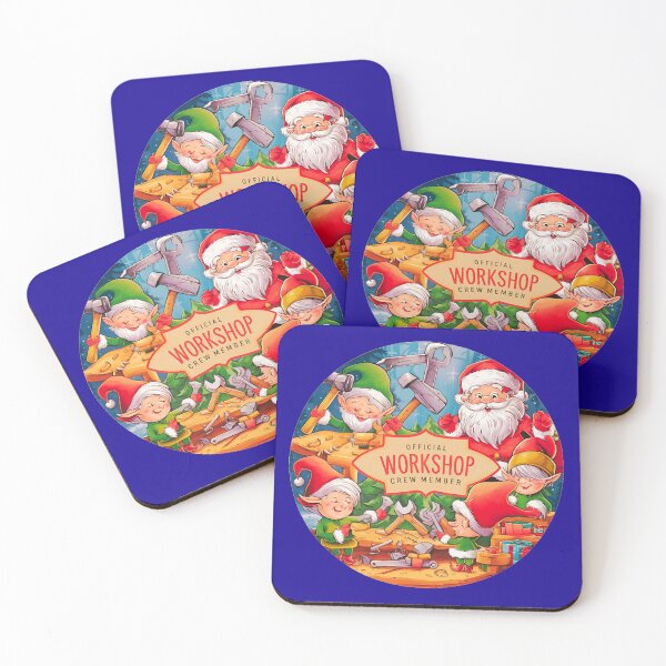 Item preview, Official Workshop Crew Member - Christmas Joy designed and sold by MSMPrintDesign.