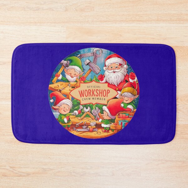 Item preview, Official Workshop Crew Member - Christmas Joy designed and sold by MSMPrintDesign.