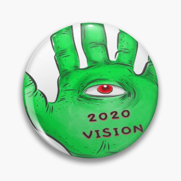 Item preview, Green Hand with Eye: 2020 Vision designed and sold by youngcarta86.