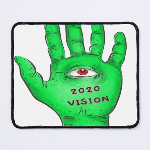 Item preview, Green Hand with Eye: 2020 Vision designed and sold by youngcarta86.