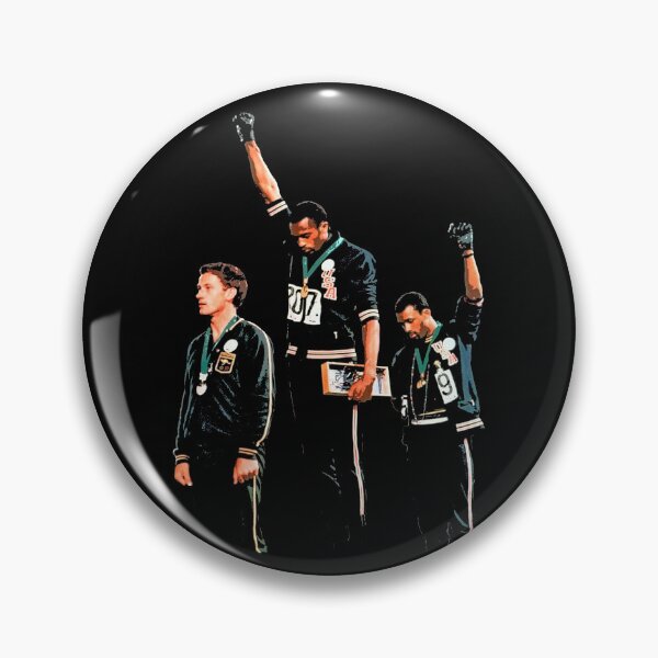 Item preview, Tommie Smith, John Carlos and Peter Norman 1968 Mexico designed and sold by Signs for Dark Times.