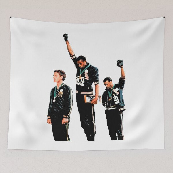 Item preview, Tommie Smith, John Carlos and Peter Norman 1968 Mexico designed and sold by Signs for Dark Times.