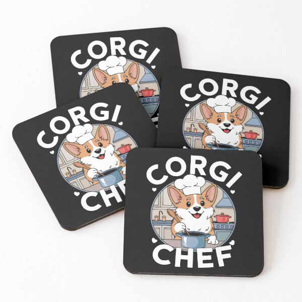 Item preview, Corgi Chef in the Kitchen designed and sold by Cherry-Cat.