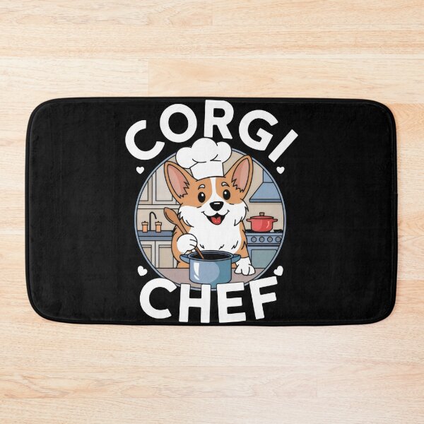 Item preview, Corgi Chef in the Kitchen designed and sold by Cherry-Cat.