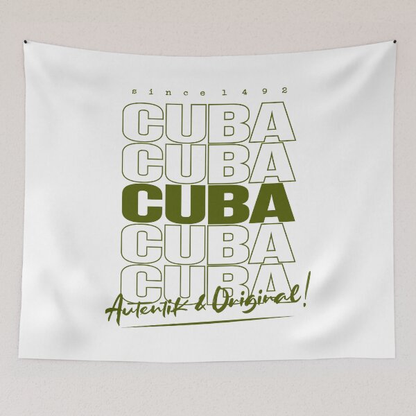Item preview, Cuba Authentic and original (green) designed and sold by CUBATSHIRT.