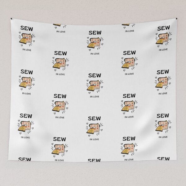 Item preview, Sew in Love | Sewing Crafting Lovers designed and sold by NoodleDoodleCo.