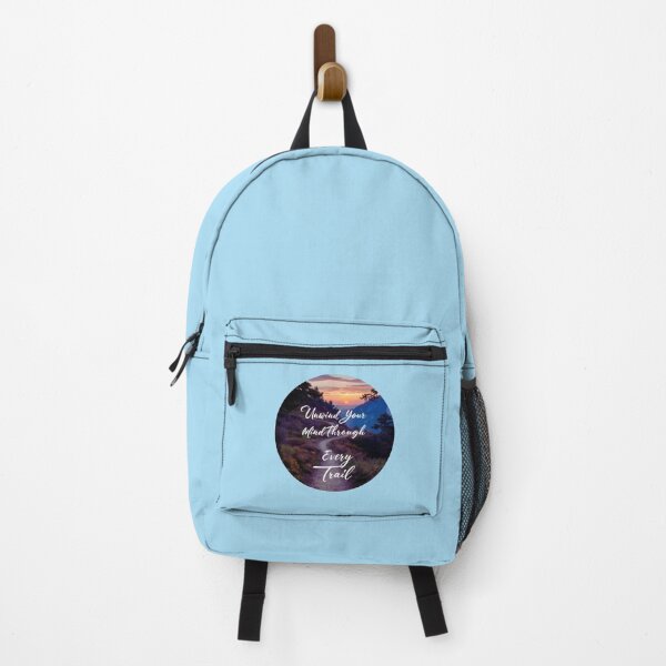 Item preview, Unwind Your Mind Throught Every Trail - Hiking for Mental Health designed and sold by MSMPrintDesign.