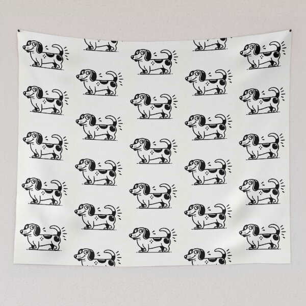 Item preview, Dachshund -2 designed and sold by Sen-Design.