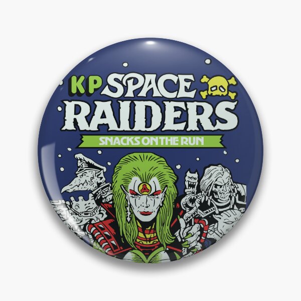 Item preview, Space Raiders Crisps 80's Illustration designed and sold by RiggzBoson.