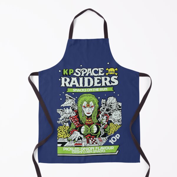 Item preview, Space Raiders Crisps 80's Illustration designed and sold by RiggzBoson.