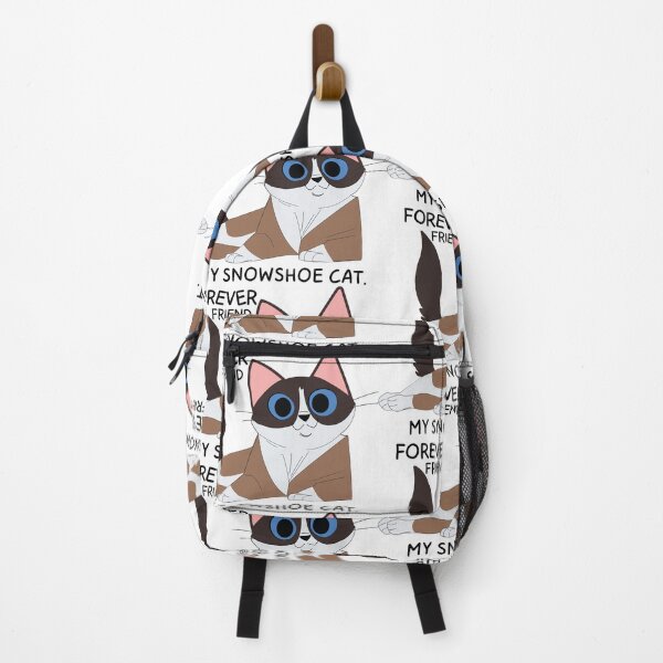 Item preview, Snowshoe Cat Illustration - Forever Friend Cute Pet Design designed and sold by silent ocean.