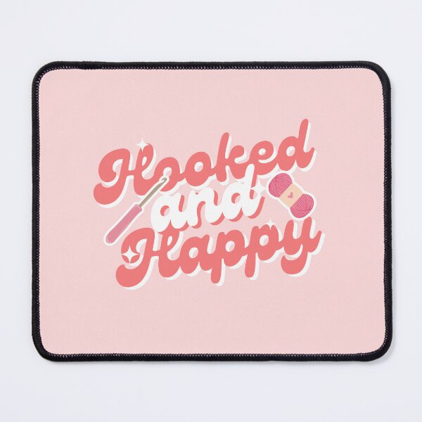 Item preview, Hooked and Happy | Crochet, Knit designed and sold by NoodleDoodleCo.