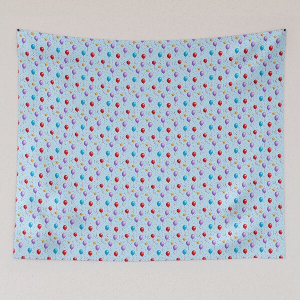 Item preview, Colorful Balloons and Confetti Pattern designed and sold by IssaraStudio.