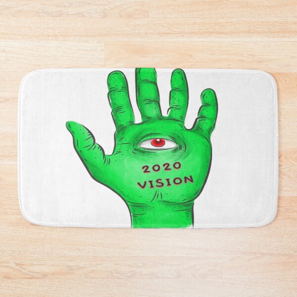 Item preview, Green Hand with Eye: 2020 Vision designed and sold by youngcarta86.