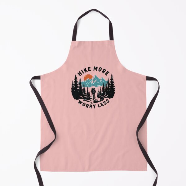Item preview, Hike More, Worry Less - Hiking for Mental Health designed and sold by MSMPrintDesign.
