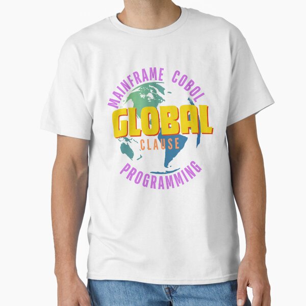 Item preview, Cobol Programming Global Clause designed and sold by ShirtParking.