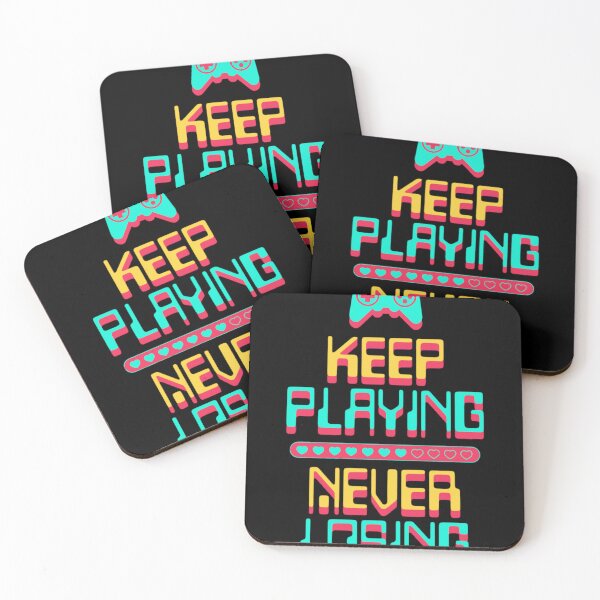 Item preview, Keep Playing, Never Losing designed and sold by PixelParadies.