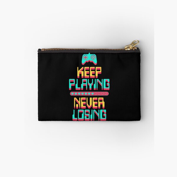 Item preview, Keep Playing, Never Losing designed and sold by PixelParadies.