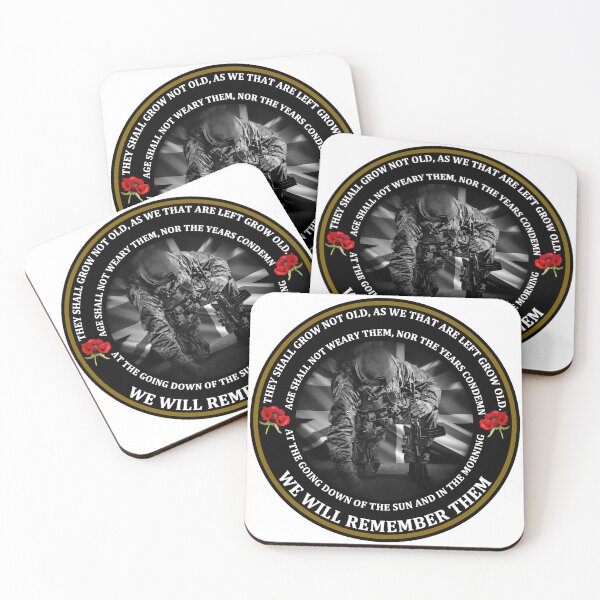 Item preview, Remembrance day. Lest we forget. British army soldier. designed and sold by Drone-tees.