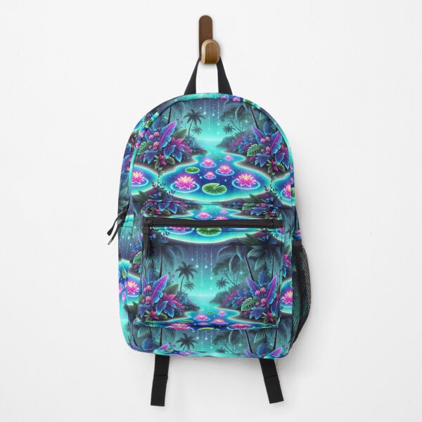 Item preview, Neon Lotus Lagoon: A Tropical Glow designed and sold by Meta2Physical.