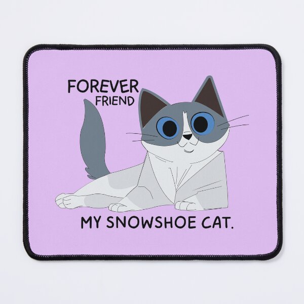 Item preview, Adorable Snowshoe Cat – Forever Friend Illustration designed and sold by The High Hippo.