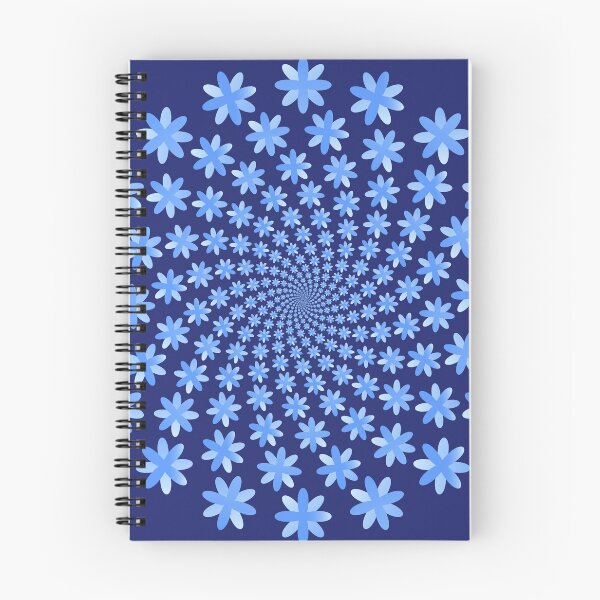 Item preview, A whirlwind of flowers. Blue designed and sold by ZorianArt.