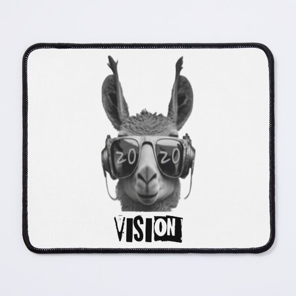Item preview, 2020 Vision: Llama with Headphones Design designed and sold by youngcarta86.