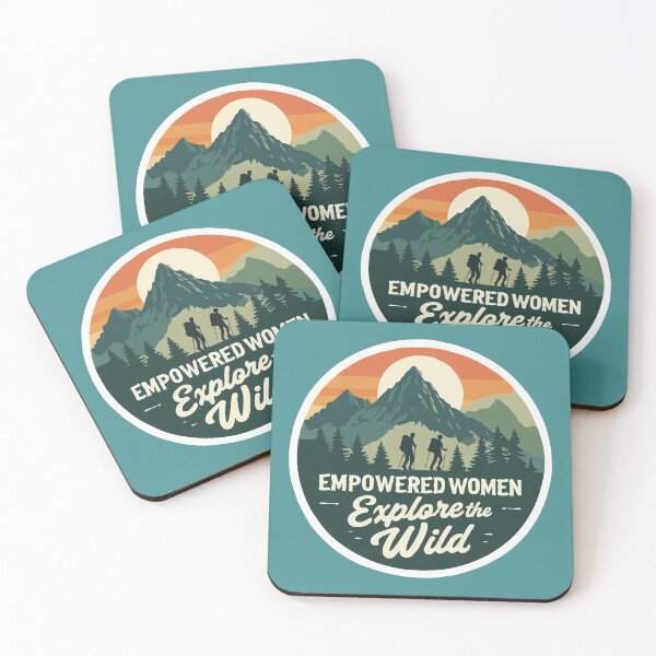 Item preview, Empowered Women, Explore Wild - Hiking for Women designed and sold by MSMPrintDesign.
