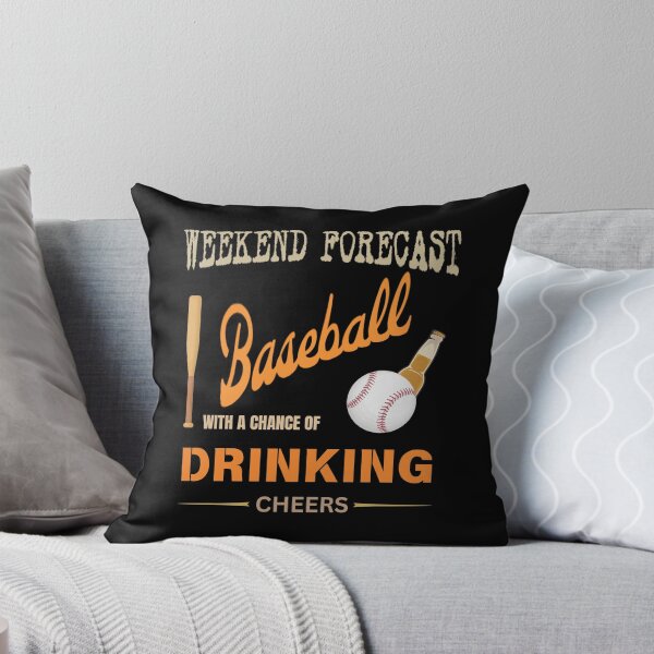 Item preview, Weekend Forecast: Baseball with a Chance of Drinking designed and sold by DucksOnAPond.