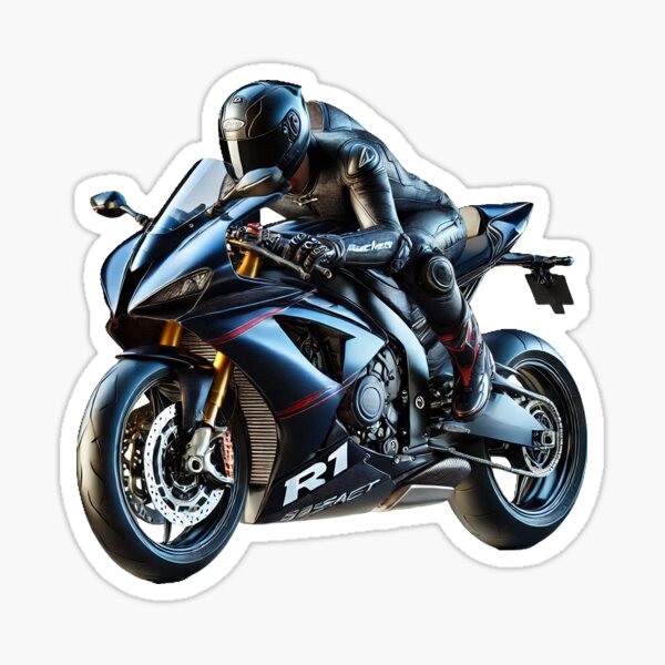 Item preview, Super Fast R1 Biker designed and sold by WackyJacks.